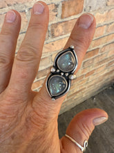 Load image into Gallery viewer, Inner Peace Labradorite Teardrop Ring