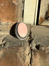 Load image into Gallery viewer, Focal Point Ring - Pink Opal