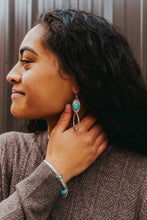 Load image into Gallery viewer, Sky Dance Turquoise Earrings
