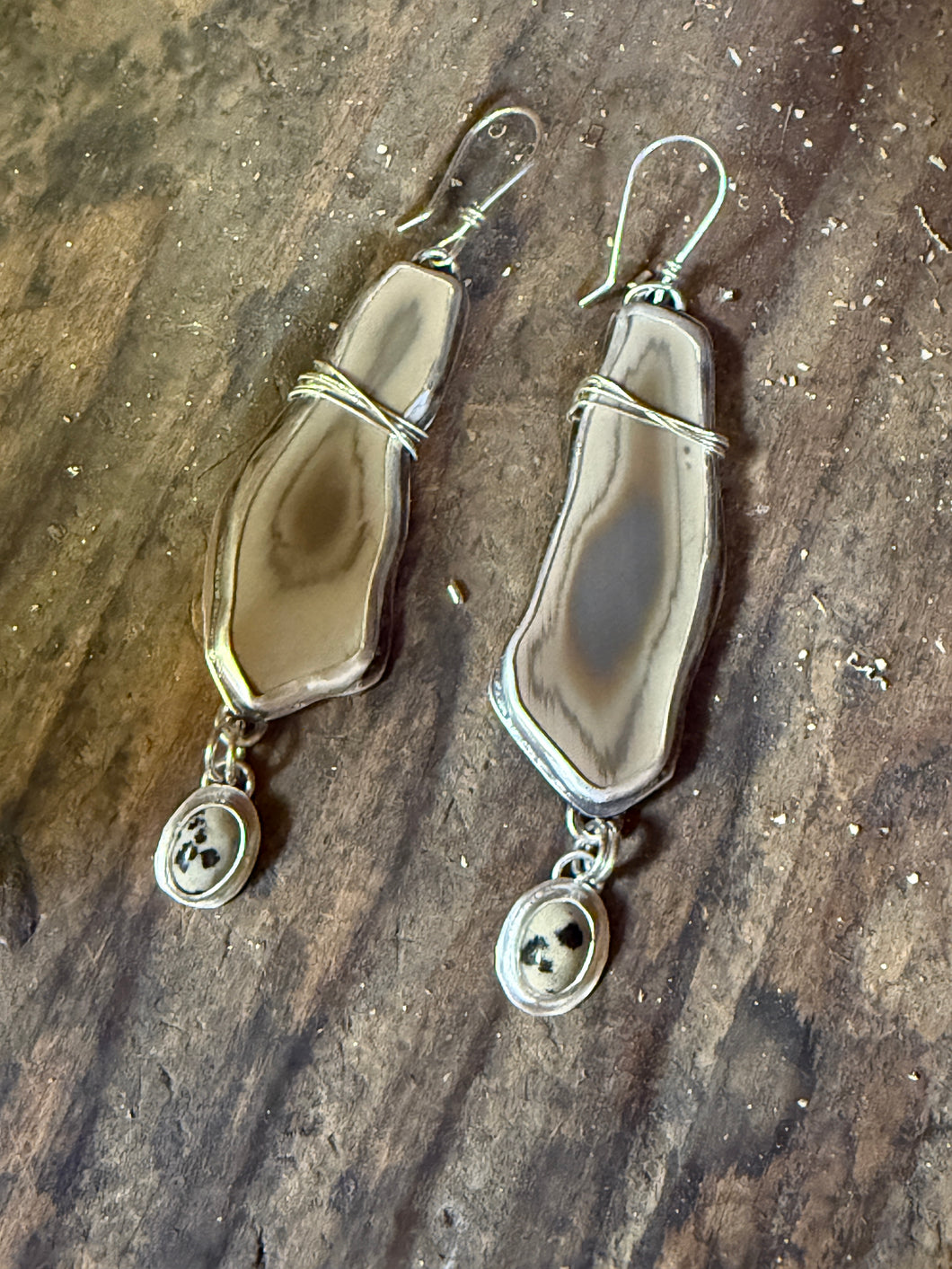 Reflections - Jasper Earrings