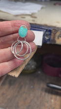 Load and play video in Gallery viewer, First to Dance - Turquoise Earrings
